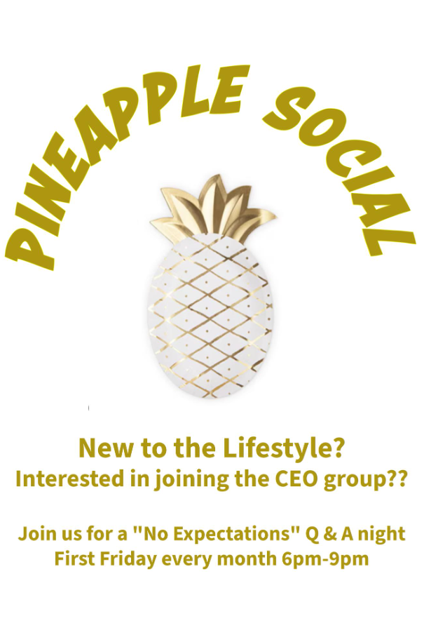 CEO's Presents September Pineapple Social